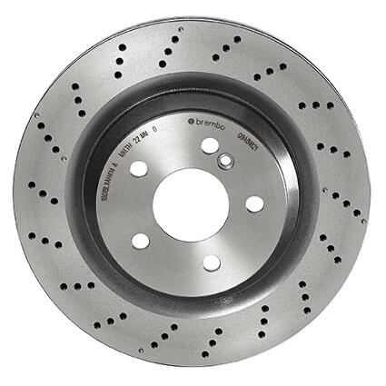 Mercedes Brembo Disc Brake Rotor - Rear (320mm) 2304231512